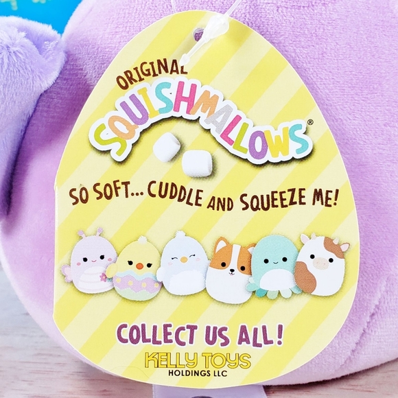 Squishmallow Brenda the Butterfly 4.5" UltraSoft Easter Holiday Plush Toy NWT - Picture 10 of 12